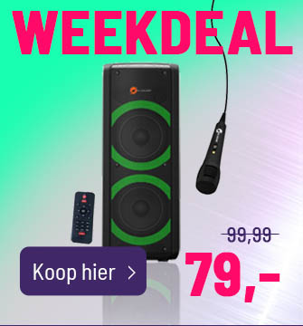 Weekdeal bij DJ Stunter