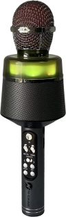 N-Gear Star Mic 100 Space Grey, karaoke microfoon met verlichting