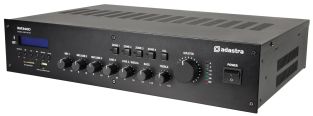 Adastra RM-serie 100V mengversterker met DAB+, BT, USB/SD