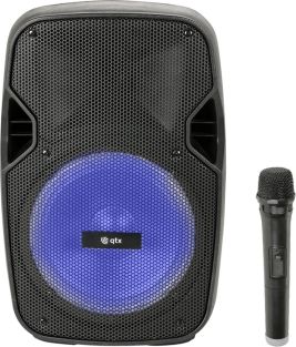 QTX pal10 Mobiele Bluetooth PA Luidspreker Sound Box 400 Watt 