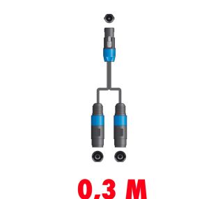 QTX SPK-SPK speakon splitter