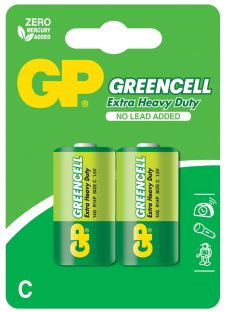 GP Greencell C batterij 1,5 Volt set van 2