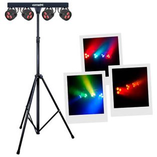 Ghost Party Color Partybar met Led 4x Led par