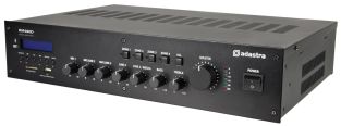 Adastra RM480D 5 kanaals 100V mixer versterker met DAB+ BT USB/SD